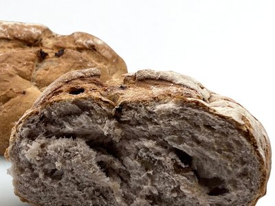 Hogaza de pasas y nueces